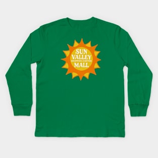 Retro Sun Valley Mall - Harlington, Texas Kids Long Sleeve T-Shirt